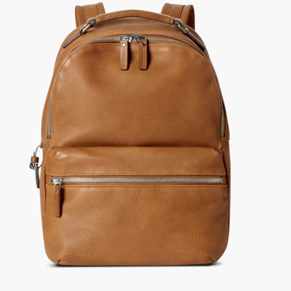 Shinola Detroit Runwell Vachetta Leather Backpack Iconic and New
